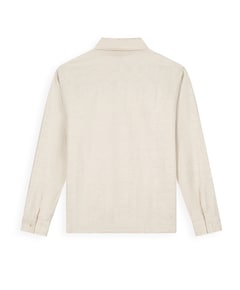 Heren overhemd lange mouw ecru