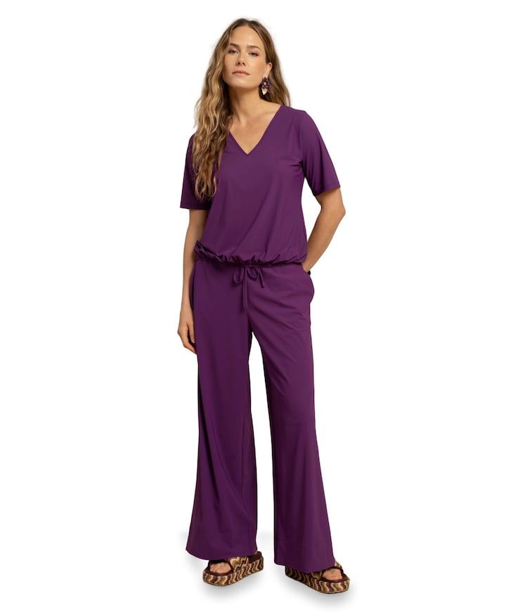 Grace dames broek paars