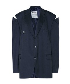 Dames blazer blauw