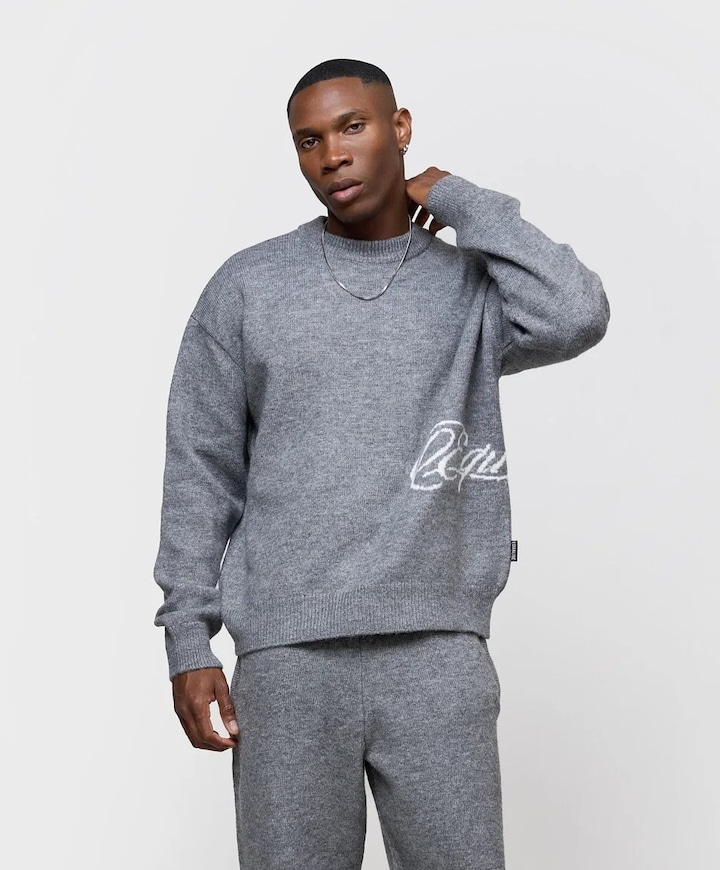 Uniseks sweater grijs