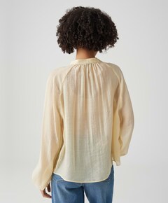 Dames blouse geel