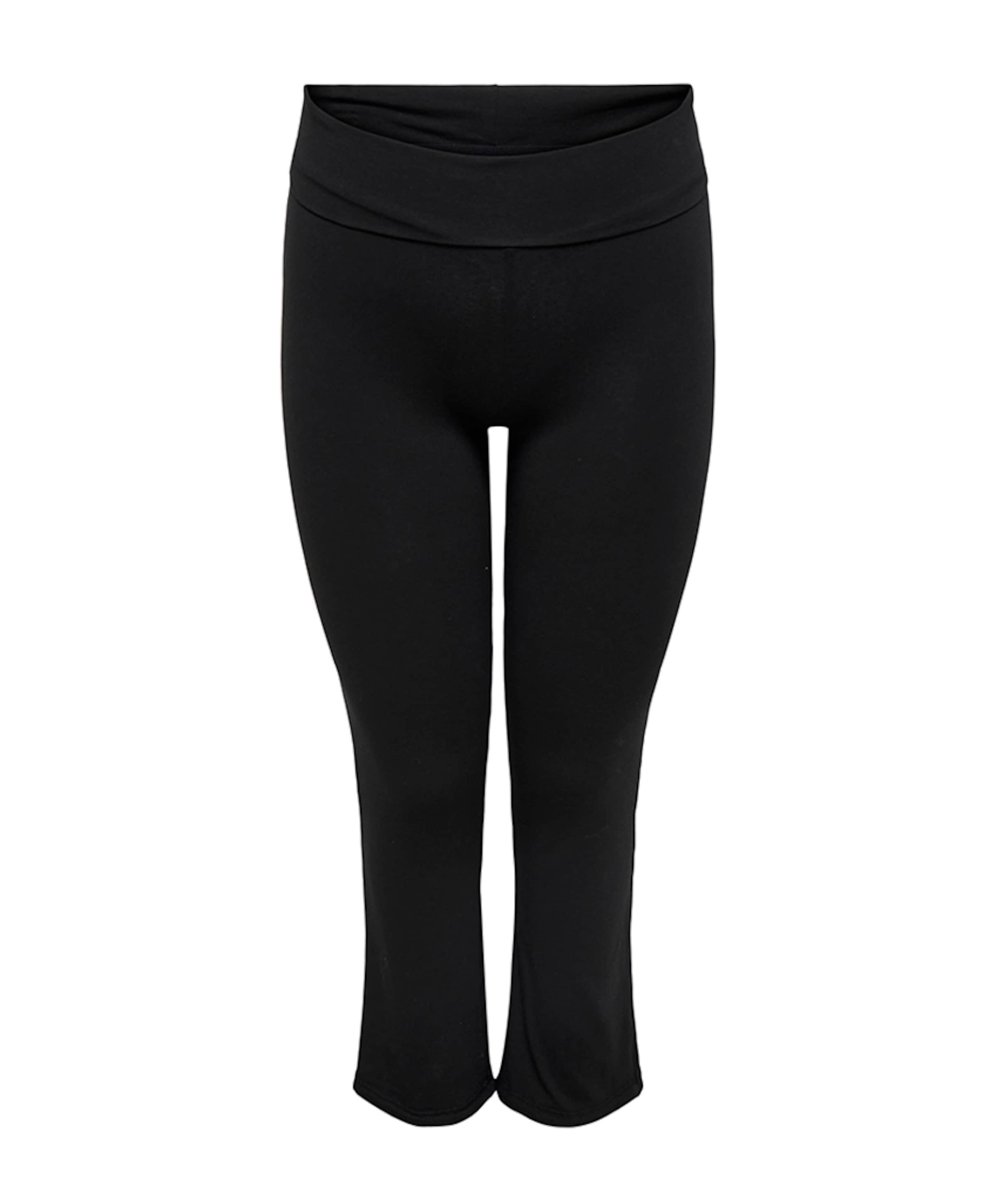 ONPFOLD MW JAZZ NOOS dames plussize trainingsbroek zwart