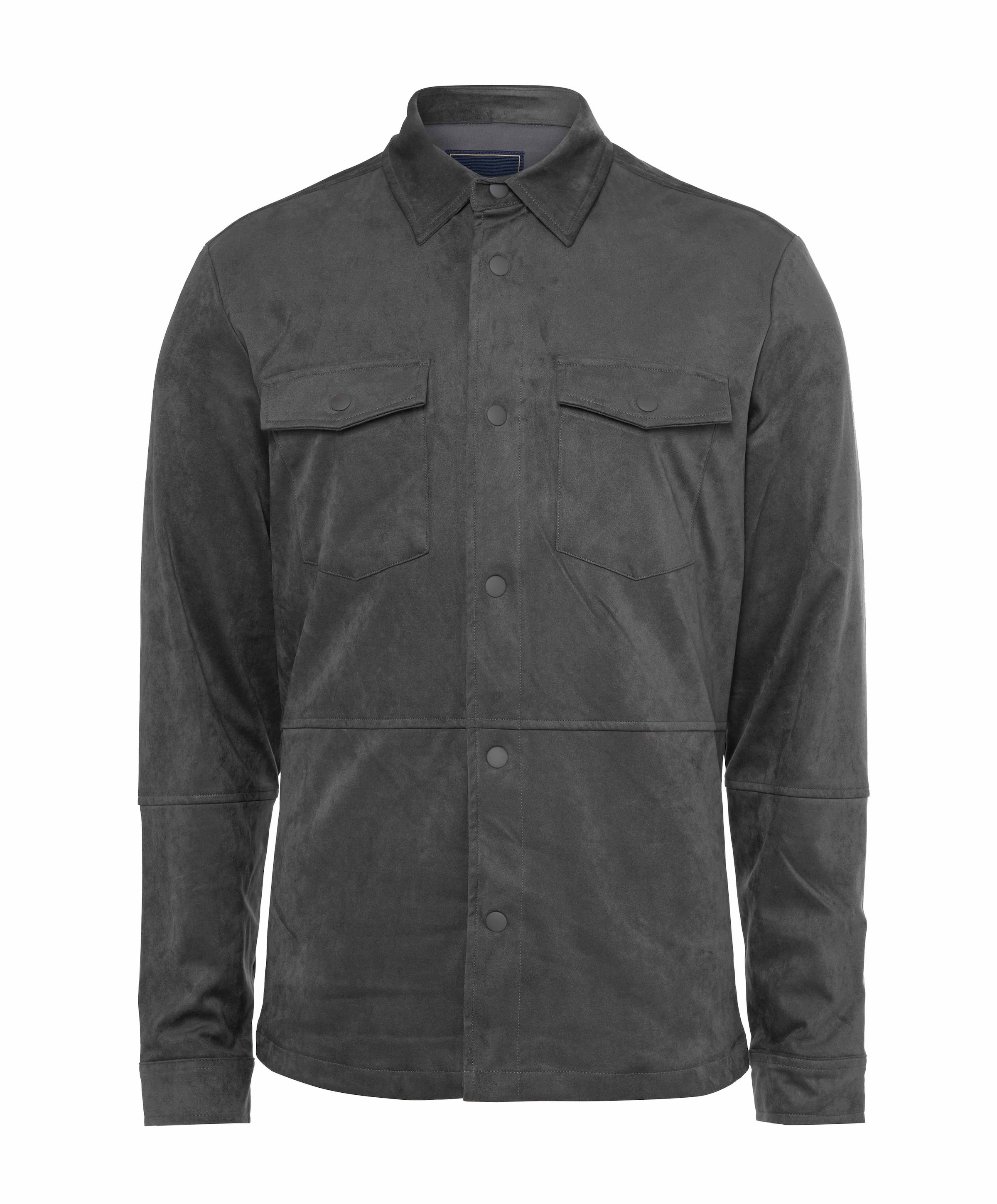 Overshirt grijs