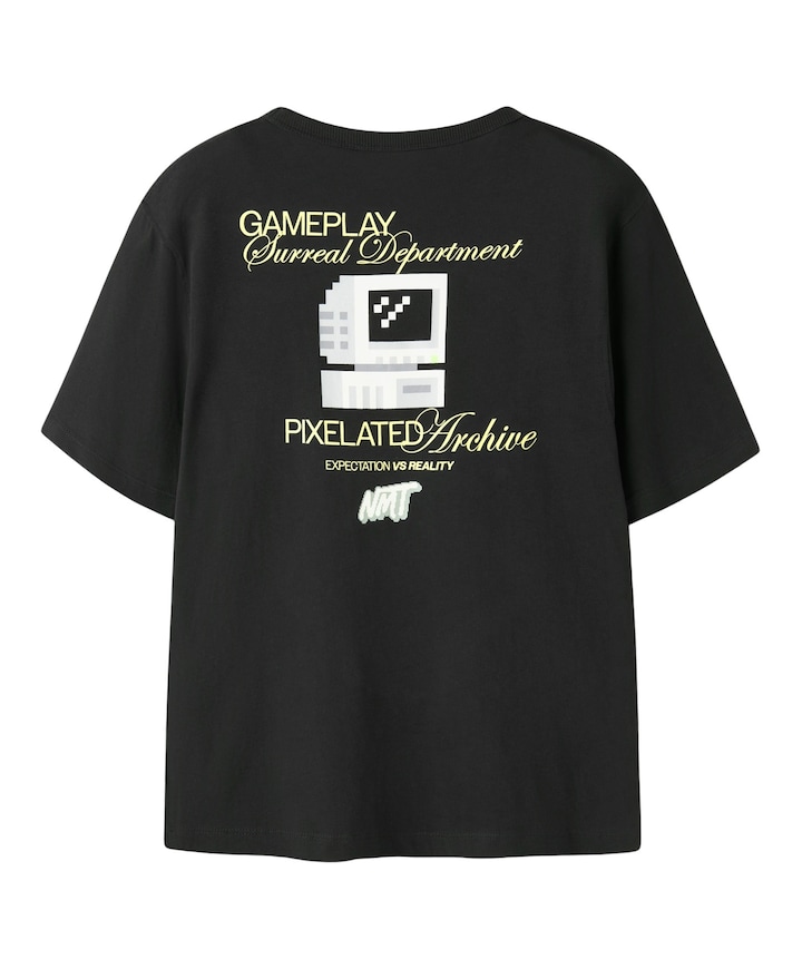 Jongens T-shirt zwart
