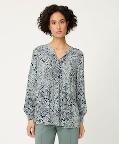 Dames blouse blauw