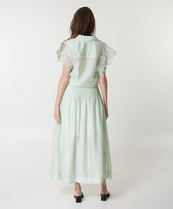 Dames rok groen