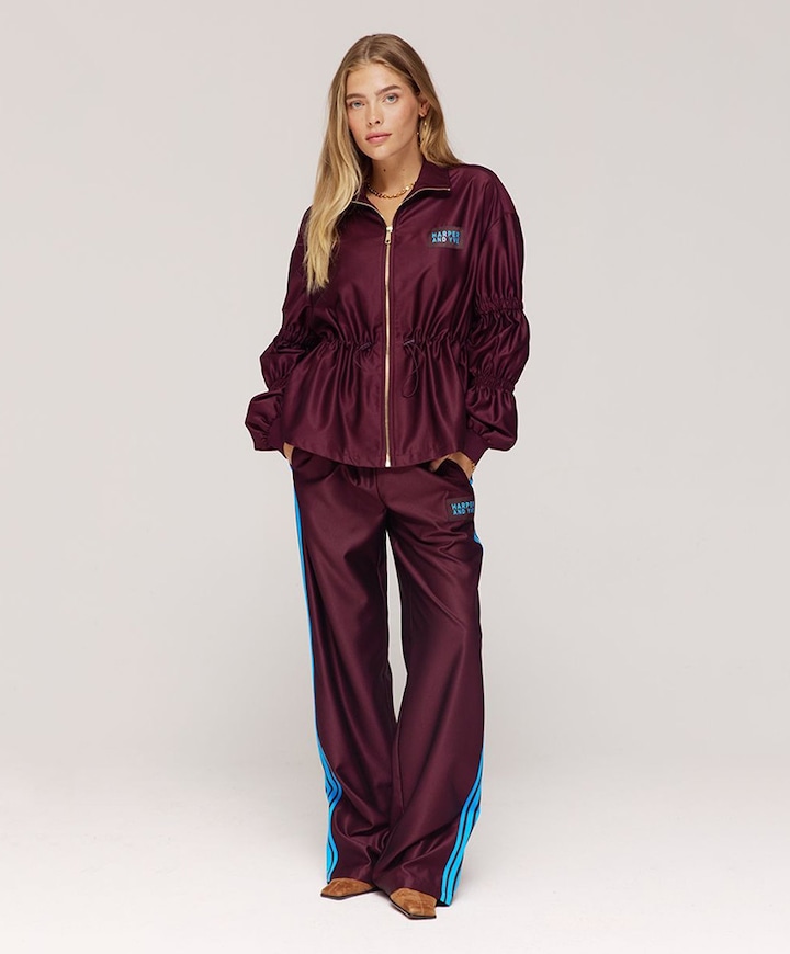 HANA-PA dames broek bordeaux