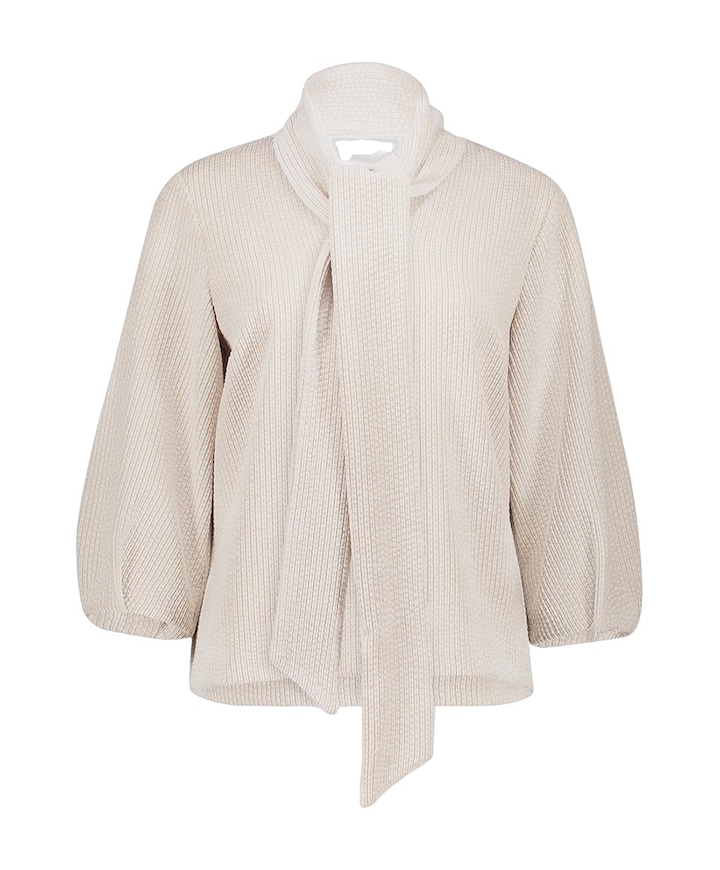 Dames top ecru