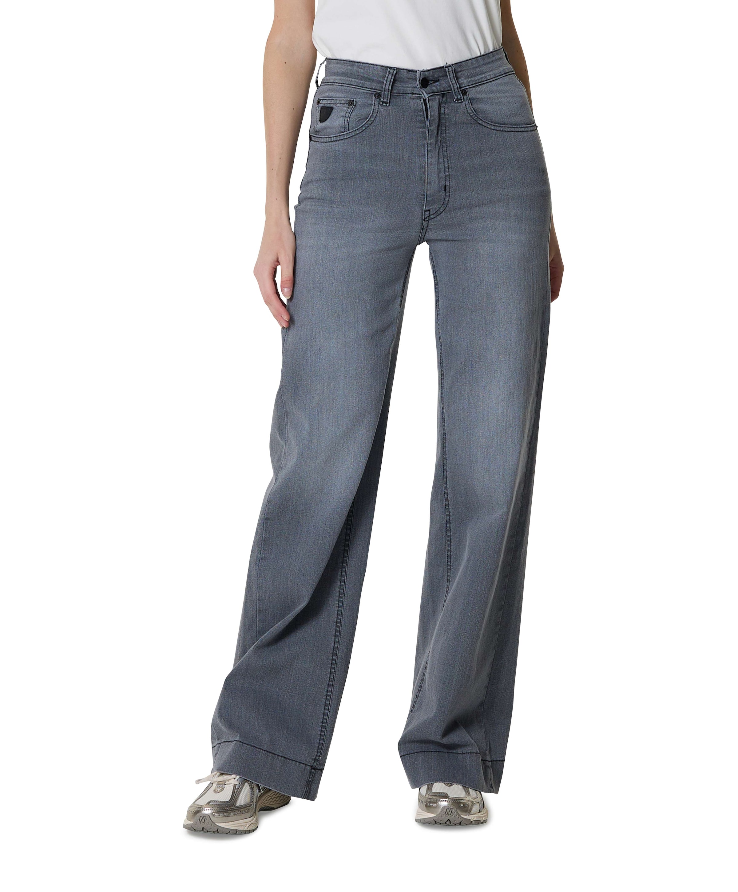 Rosa 7744 Donatella Grey dames jeans grijs