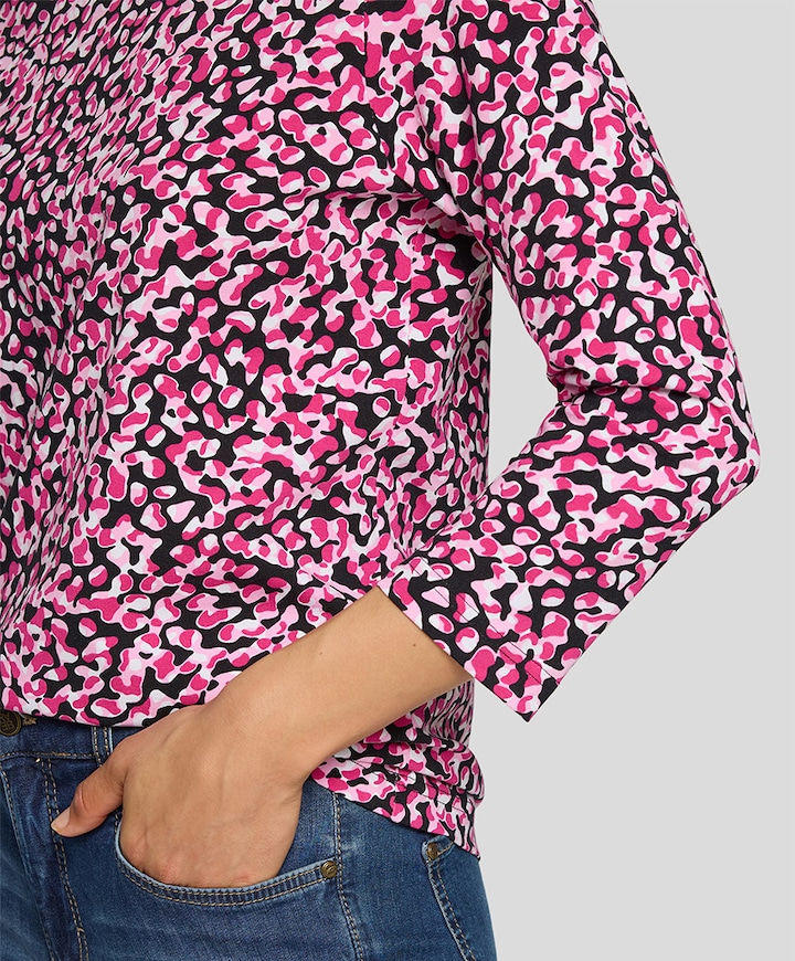 Dames longsleeve roze