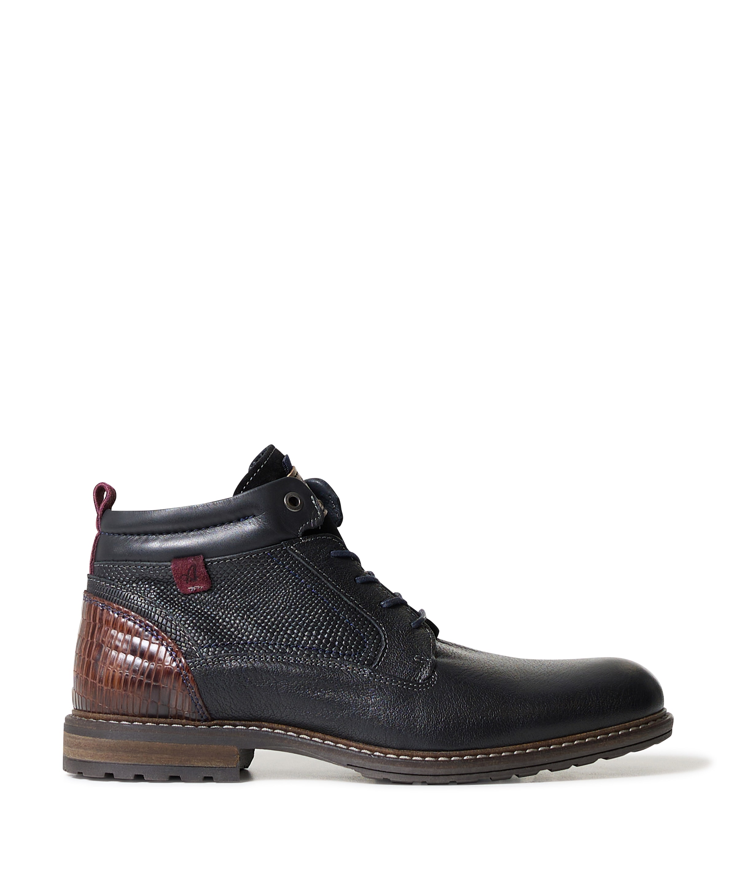 Conley  heren veterboots zwart