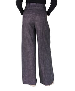 AUDREY WFL 466 wide long pantalon zwart