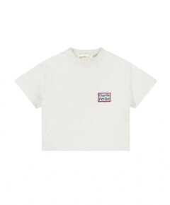 Meisjes t-shirt ecru