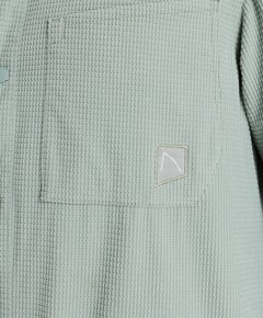 Heren overshirt groen