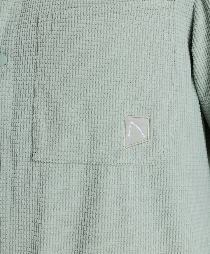 Heren overshirt groen