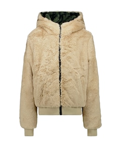 Meisjes jas beige