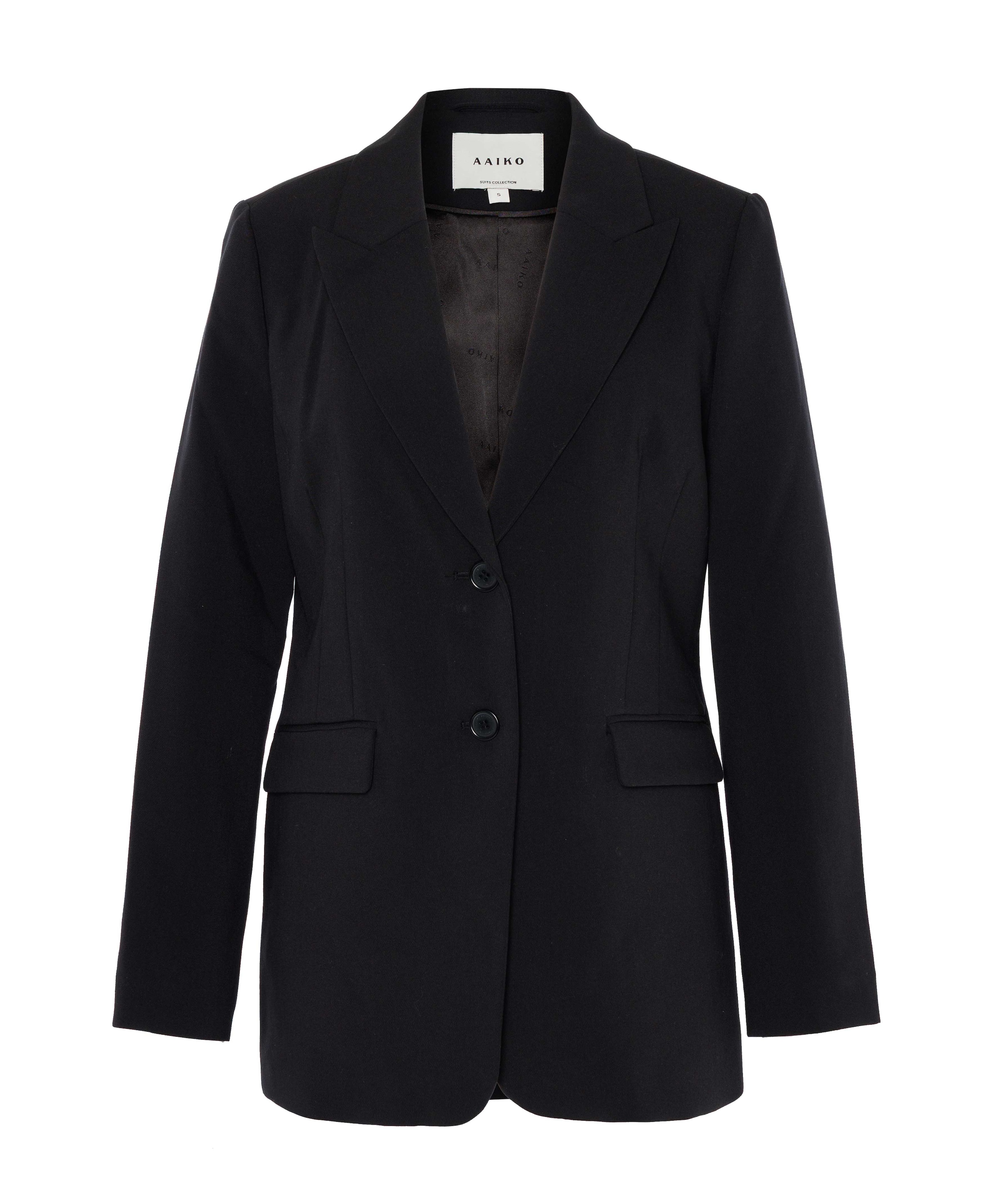 Dames blazer zwart