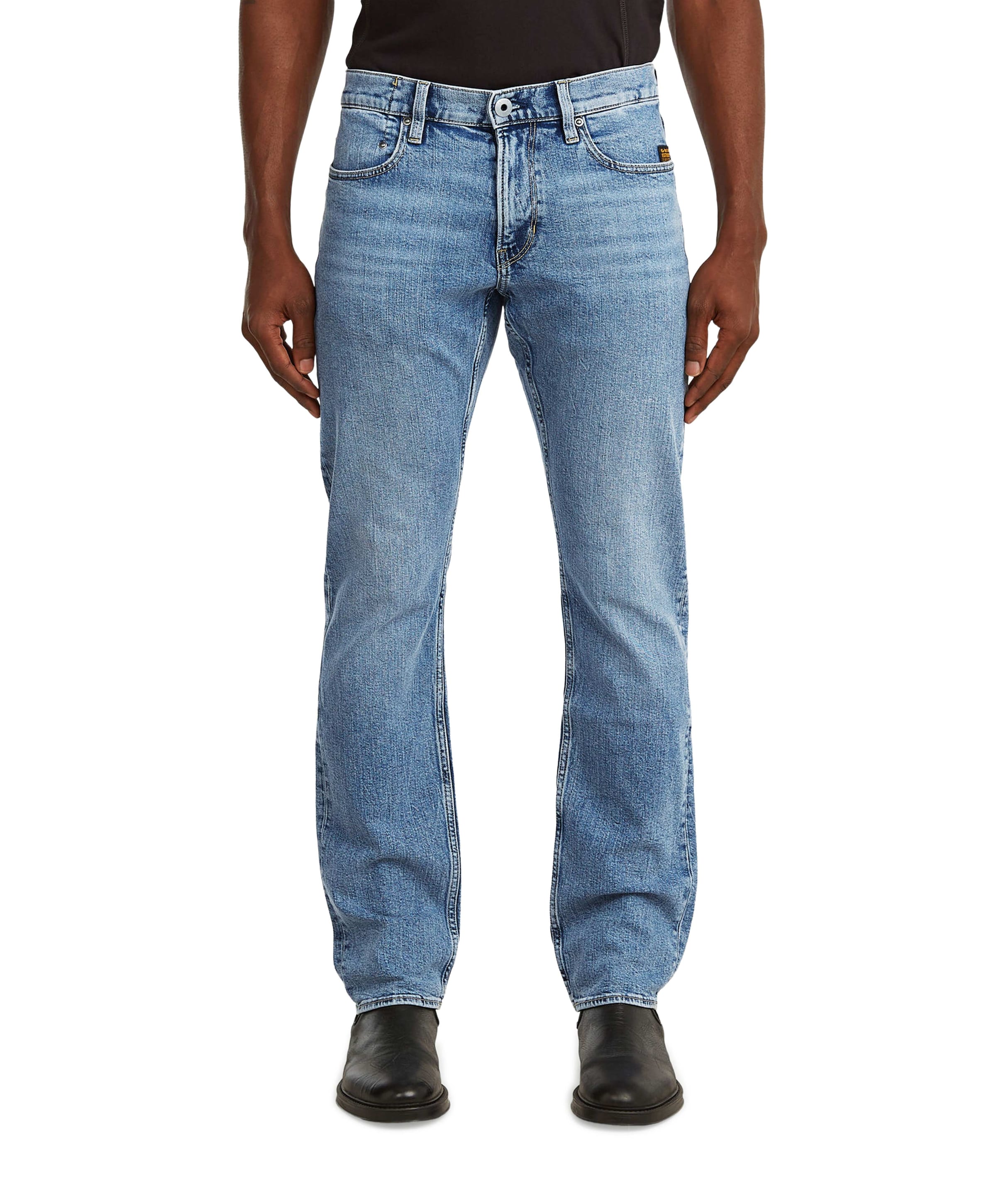 Mosa Straight heren jeans blauw
