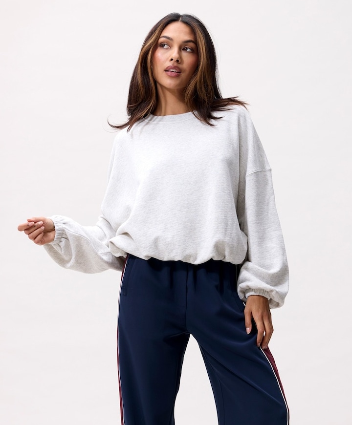 Dames sweater grijs