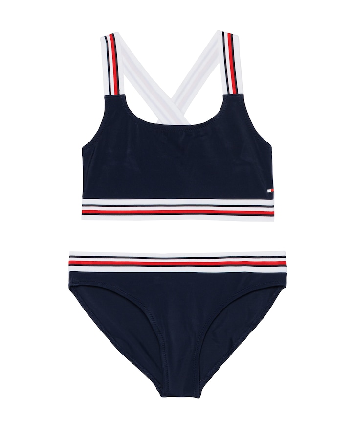 Meisjes bikiniset blauw