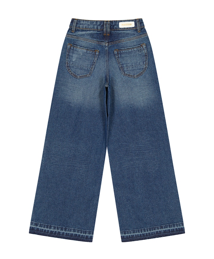 Monaco Crafted meisjes jeans blauw