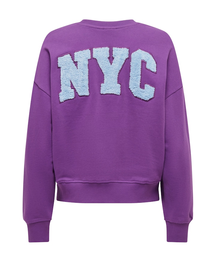 Dames sweater paars