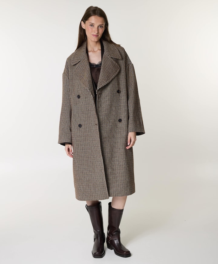 Dames jas beige
