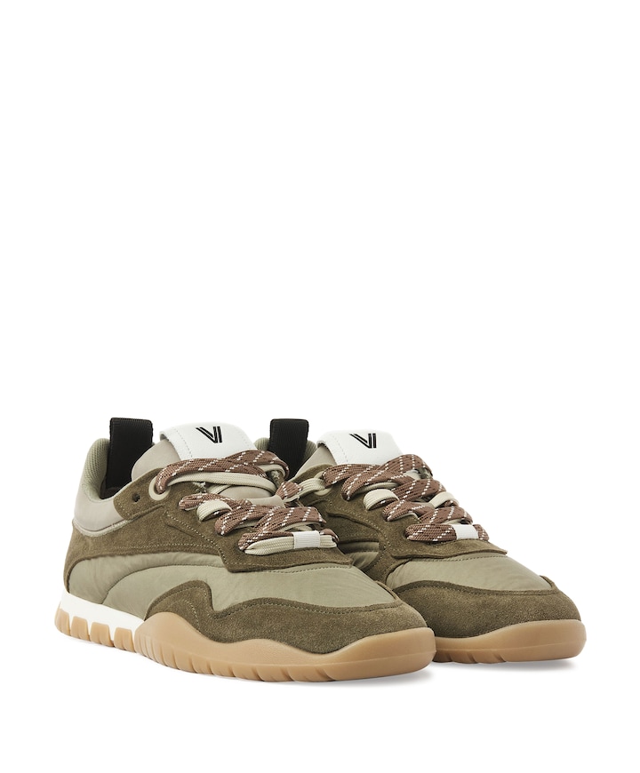 Frenkie Aaron heren sneakers groen