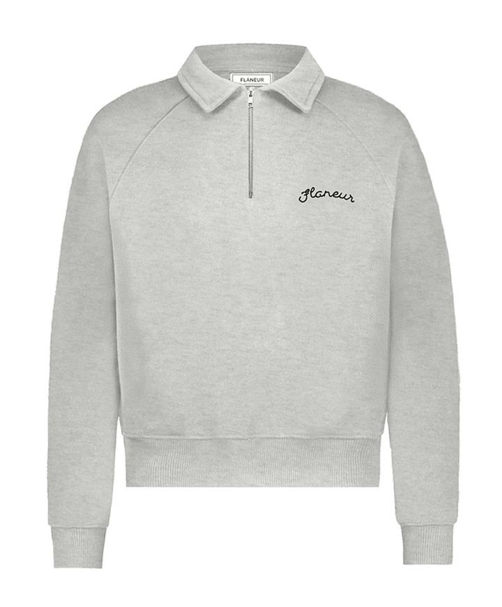 Heren sweater grijs