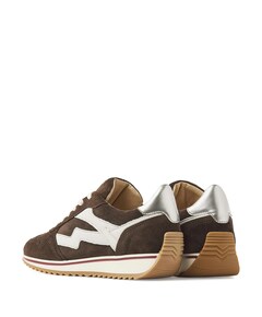 Mikki Alex dames sneakers bruin