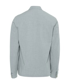 Heren overshirt grijs