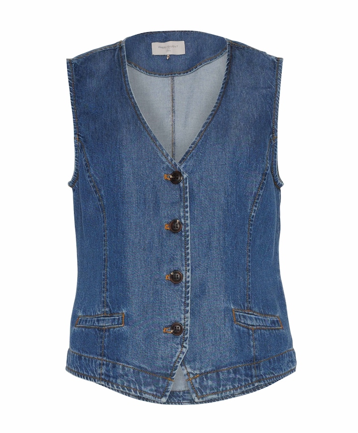Gilet blauw