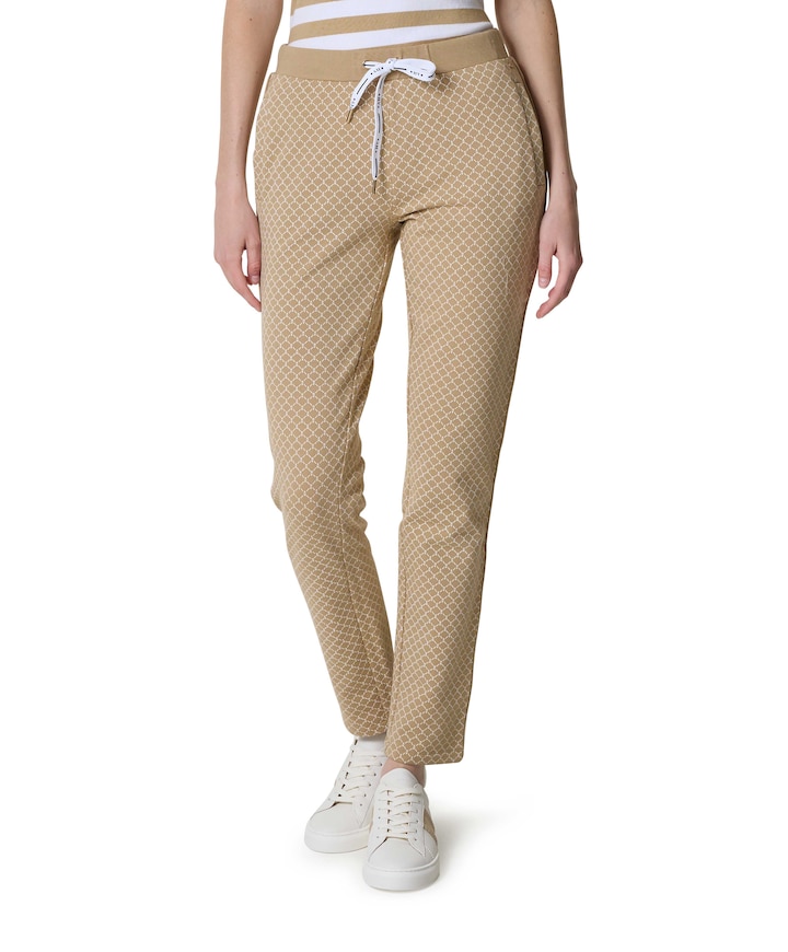 HVSGwyneth AOP dames broek beige