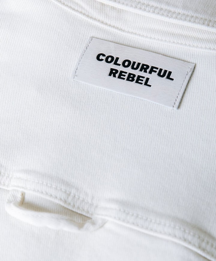 Dames spijkerjas  beige