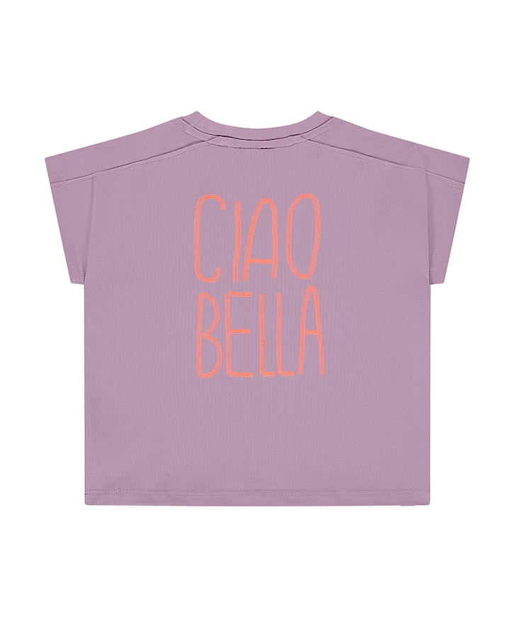 Meisjes T-shirt paars