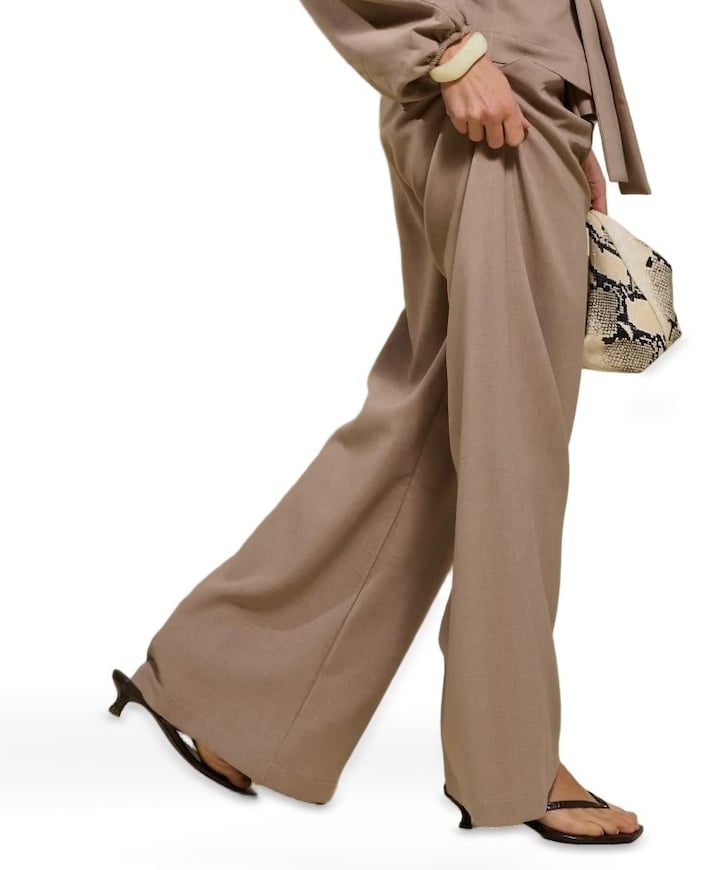 Pants Rue de la Folie dames broek beige