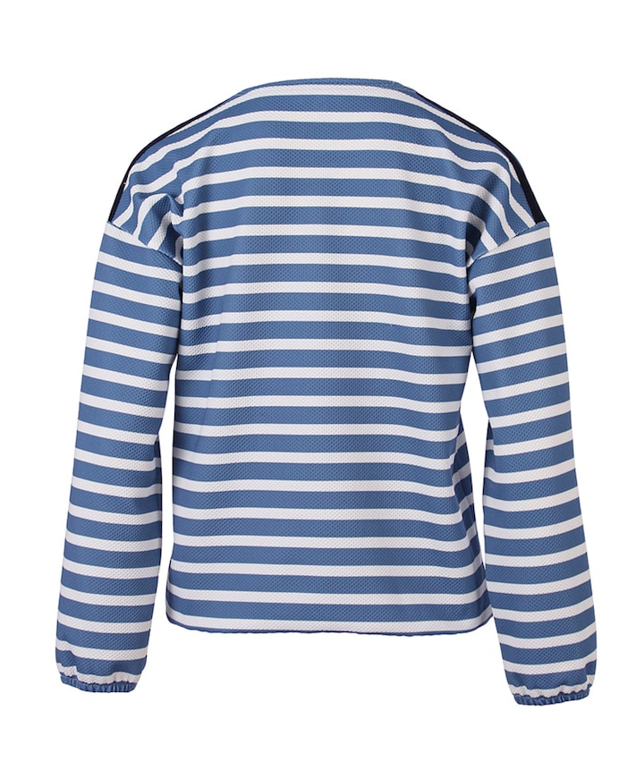 Dames longsleeve blauw