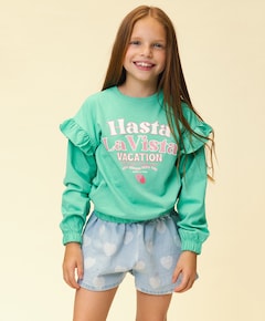 Meisjes sweater groen