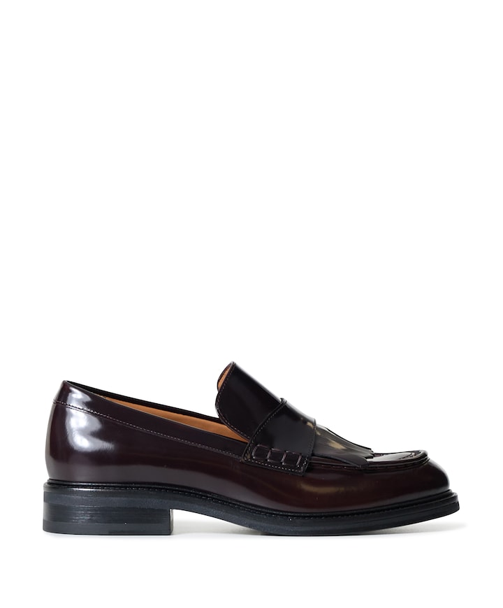Mocassins bordeaux
