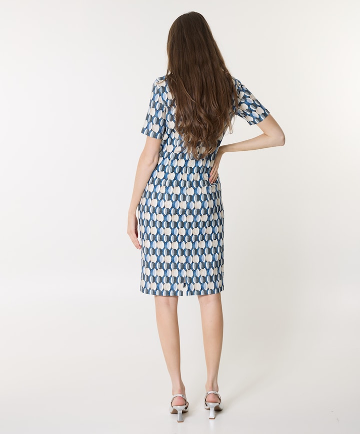 Dames jurk blauw