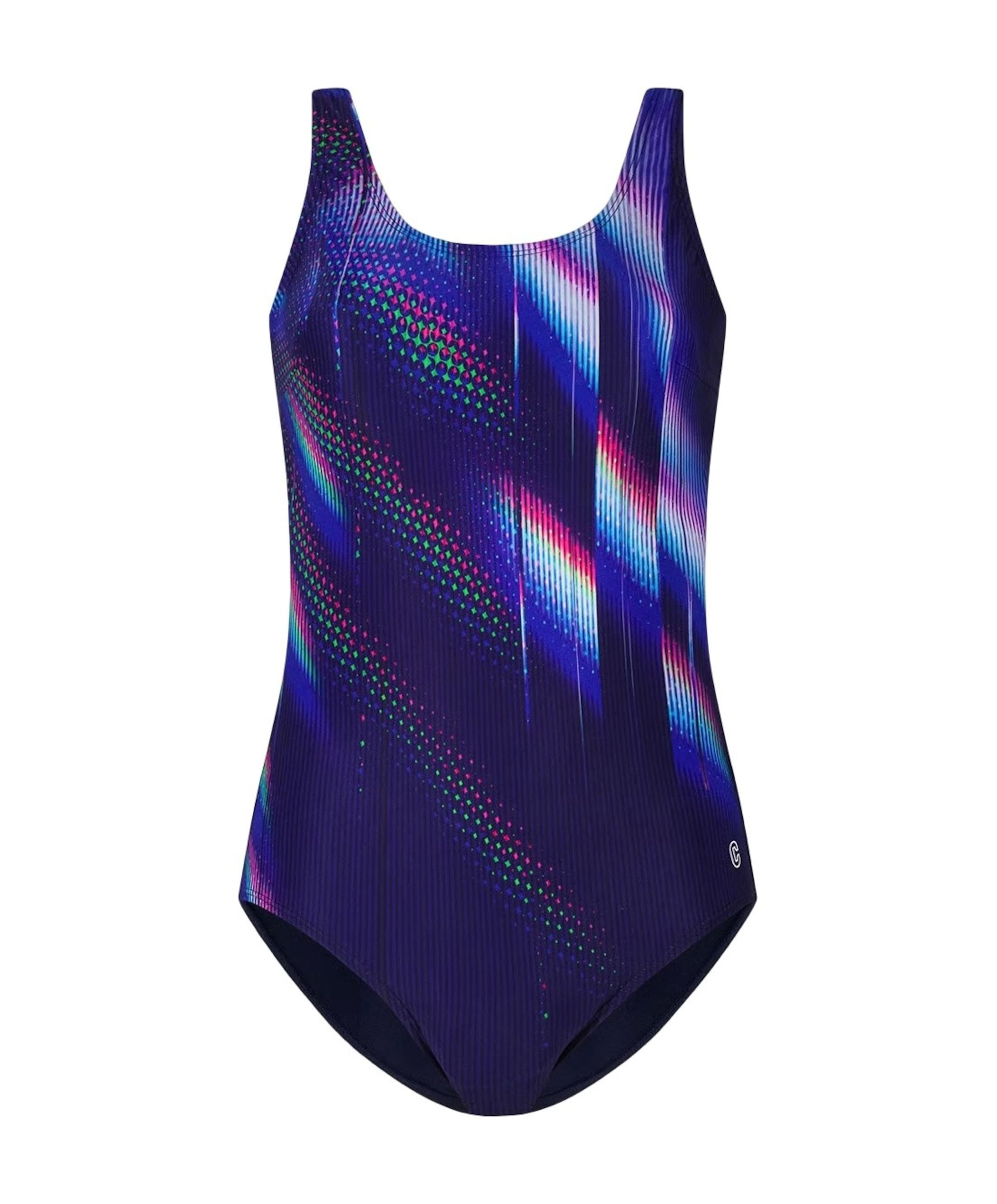 Dames badpak blauw