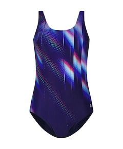 Dames badpak blauw
