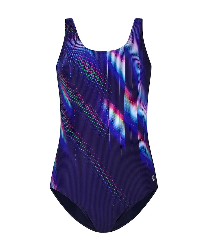 Dames badpak blauw