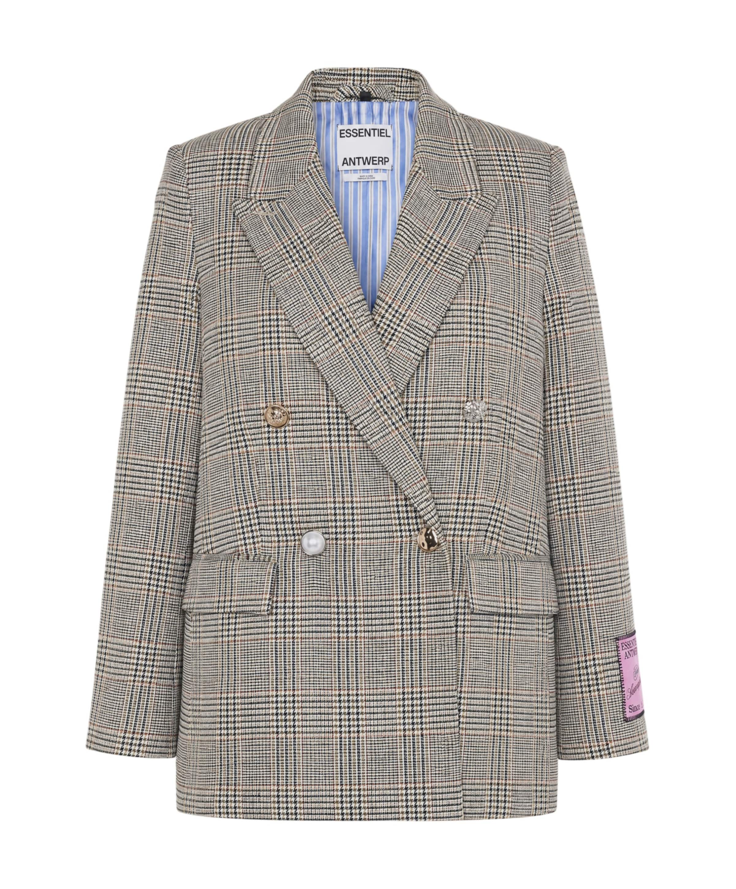 Dames blazer ecru