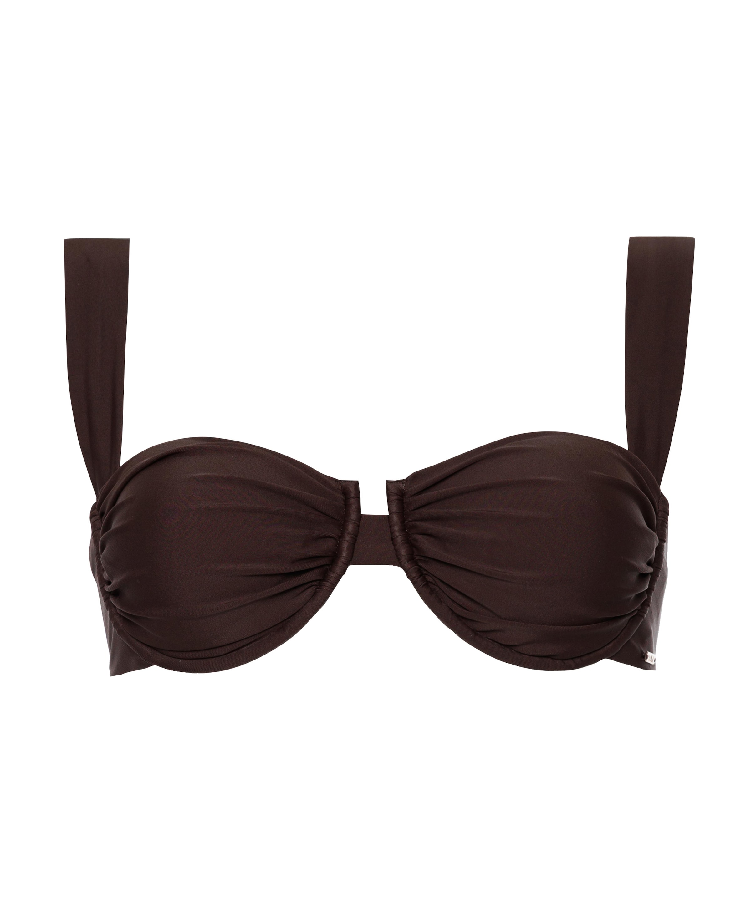 Dames bikinitop bruin