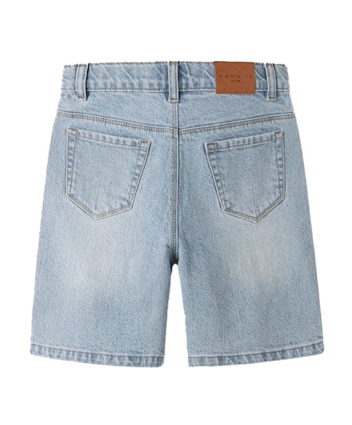 NKFROSE HW LONG DNM 1160-TK meisjes korte broek blauw