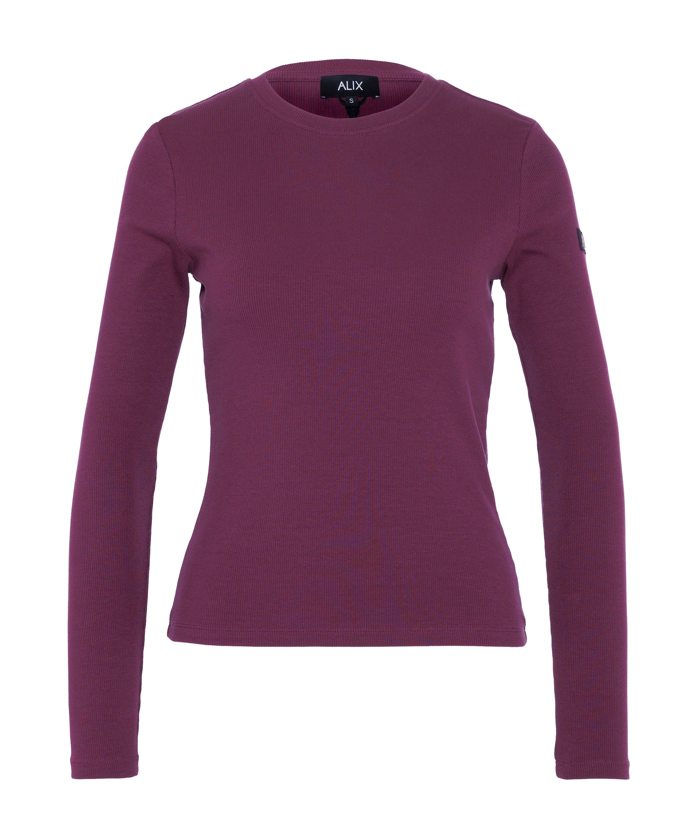 Dames longsleeve paars