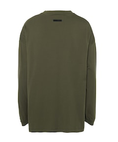 Heren longsleeve groen