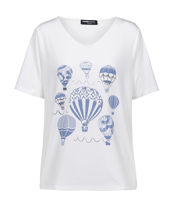 Dames T-shirt blauw