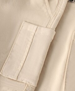Canvas Cargo  jongens korte broek beige